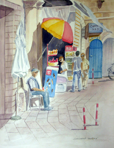 Ice Cream Vendor, Jaffa Gate